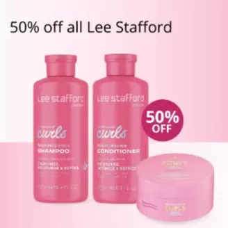 Lloyds Pharmacy catalogue in Wood Street | 50% Off All Lee Stafford | 2026-04-15T00:00:00.000Z - 2026-04-27T00:00:00.000Z