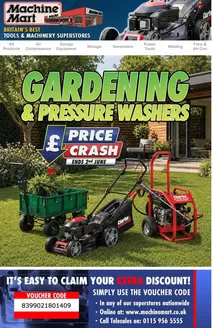 Machine Mart catalogue in Abertridwr | Garden & Pressure Washers | 2026-05-04T00:00:00.000Z - 2026-06-02T00:00:00.000Z