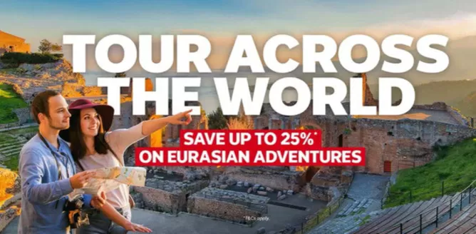 Flight Centre catalogue | Tour Across The World | 2026-05-07T00:00:00.000Z - 2026-05-20T00:00:00.000Z