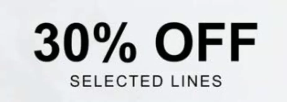 Jigsaw catalogue | 30% Off Selected Lines` | 2026-05-12T00:00:00.000Z - 2026-05-30T00:00:00.000Z