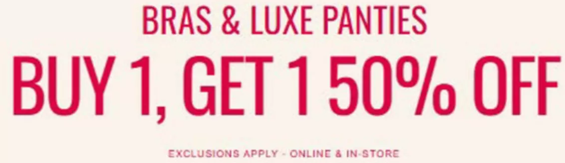 La Senza catalogue | Bras & Luxe Panties | 2026-05-12T00:00:00.000Z - 2026-05-26T00:00:00.000Z