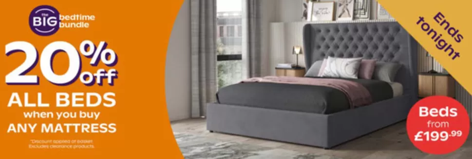Bensons for Beds catalogue | 20% Off All Beds | 2026-05-19T00:00:00.000Z - 2026-05-31T00:00:00.000Z