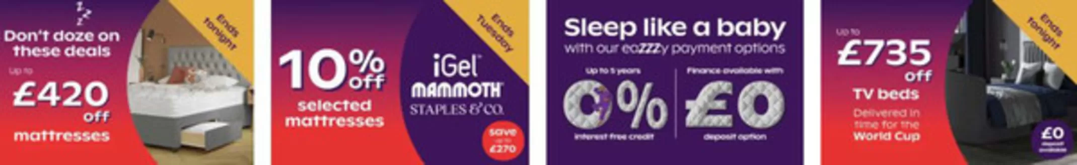 Bensons for Beds catalogue | Don't Doze On These Deals | 2026-05-19T00:00:00.000Z - 2026-06-05T00:00:00.000Z