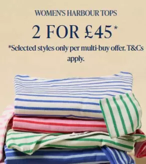 Joules catalogue | Women's Harbour Tops | 2026-05-21T00:00:00.000Z - 2026-06-10T00:00:00.000Z