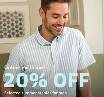 Cotton Traders catalogue | Online Exclusive 20% Off | 2026-06-04T00:00:00.000Z - 2026-06-22T00:00:00.000Z