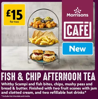 Morrisons catalogue in Mansfield | Fish & Chip Afternoon Tea | 2026-06-05T00:00:00.000Z - 2026-06-28T00:00:00.000Z