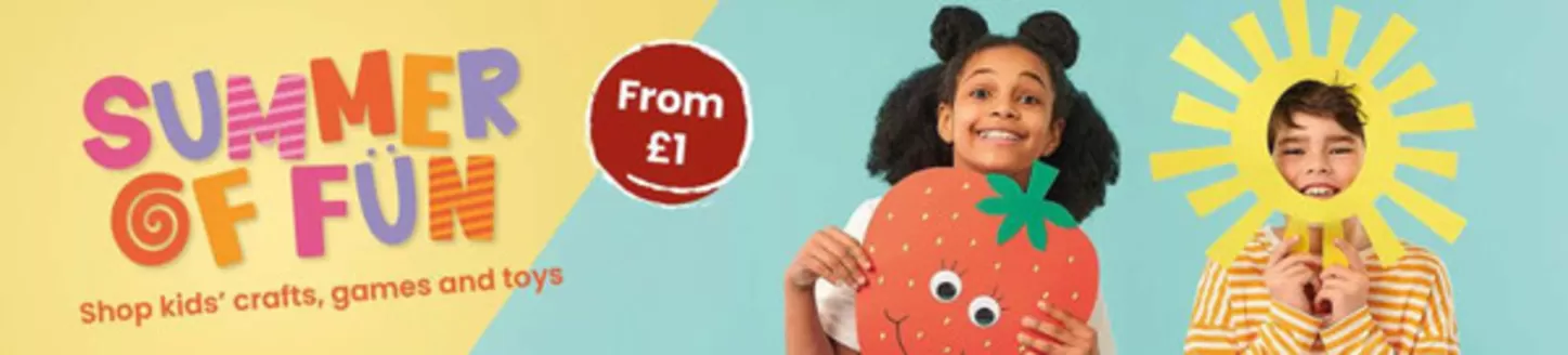 Hobbycraft catalogue in Chiselhurst | Sumer Of Fun | 2026-06-09T00:00:00.000Z - 2026-06-28T00:00:00.000Z