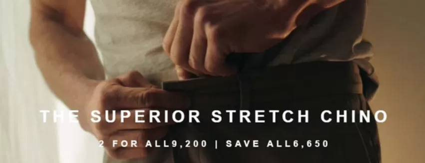 Hawes & Curtis catalogue | The Superior Strech Chino | 2026-06-10T00:00:00.000Z - 2026-06-27T00:00:00.000Z