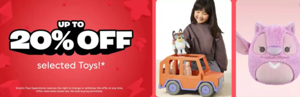 Smyths Toys catalogue in Datchet | Up To 20% Off | 2026-06-22T00:00:00.000Z - 2026-06-30T00:00:00.000Z