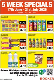 Booker Wholesale catalogue in Wandsworth | 5 Week Specials | 2026-06-22T00:00:00.000Z - 2026-07-21T00:00:00.000Z