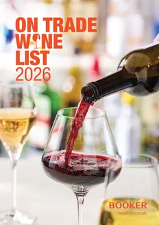 Booker Wholesale catalogue in Wandsworth | ON TRADE W NE LIST 2026 | 2026-06-22T00:00:00.000Z - 2026-12-31T00:00:00.000Z
