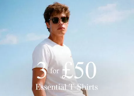 Superdry catalogue | 3 For £50 Essential T-Shirts ` | 2026-06-23T00:00:00.000Z - 2026-07-13T00:00:00.000Z