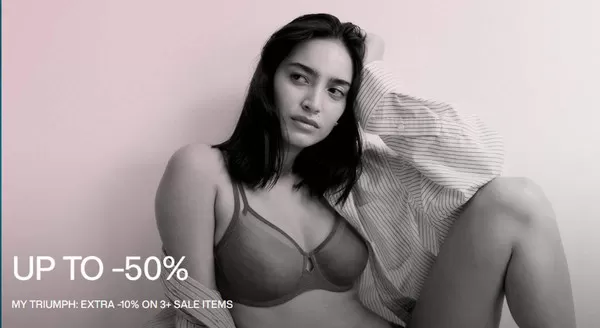 Triumph catalogue in Windsor | Up To -50%  | 2026-06-26T00:00:00.000Z - 2026-07-04T00:00:00.000Z