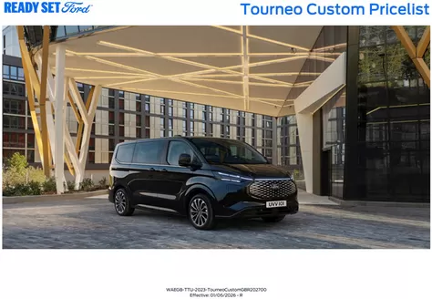 Ford catalogue in Portsmouth | PL Tourneo Custom 1st June 2026. | 2026-06-30T00:00:00.000Z - 2026-07-14T00:00:00.000Z