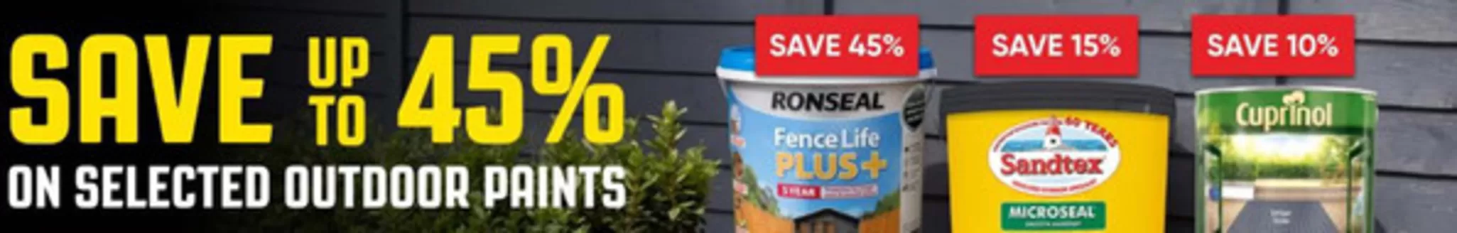 Toolstation catalogue in High Wycombe | Save Up To 45% On Selected Outdoor Paints | 2026-06-30T00:00:00.000Z - 2026-07-20T00:00:00.000Z
