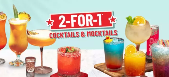 T.G.I. Friday's catalogue in Chorleywood | 2 For 1 | 2026-07-01T00:00:00.000Z - 2026-07-20T00:00:00.000Z