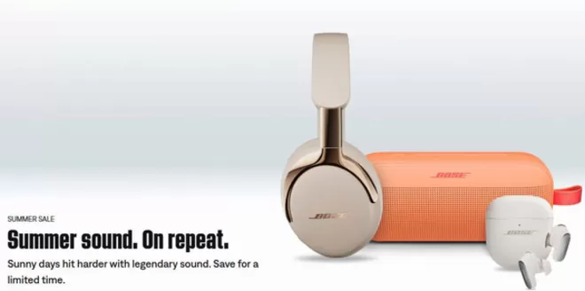Bose catalogue in Croydon | Summer Sound, On Reapeat. | 2026-07-02T00:00:00.000Z - 2026-07-27T00:00:00.000Z