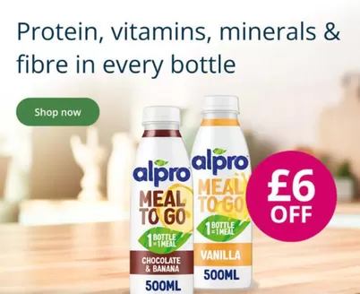 Lloyds Pharmacy catalogue | Protein , Vitamins , Minerals & Fibre In Every Bottle | 2026-07-06T00:00:00.000Z - 2026-07-25T00:00:00.000Z