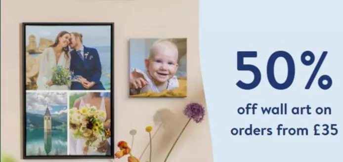 Photobox catalogue in Leeds | 50% Off Wall Art On Orders From £35* | 2026-07-10T00:00:00.000Z - 2026-07-17T00:00:00.000Z