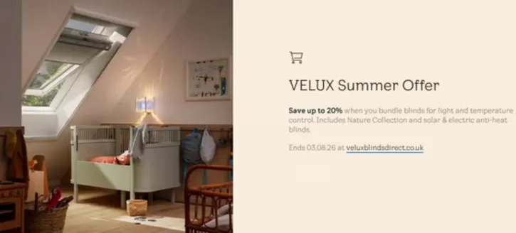 Velux catalogue in Broughton | VELUX Summer Offer | 2026-07-23T00:00:00.000Z - 2026-08-03T00:00:00.000Z