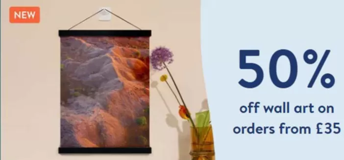 Photobox catalogue | 50% Off Wall Art On Orders From £35* | 2026-07-31T00:00:00.000Z - 2026-08-05T00:00:00.000Z