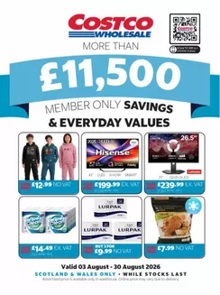 Costco catalogue in Llanrwst | Member-Only Savings | 2026-08-03T00:00:00.000Z - 2026-08-30T00:00:00.000Z