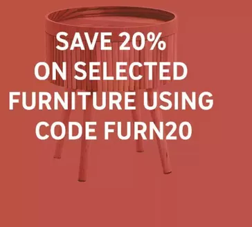 Habitat catalogue | Save 20% On Selected Furinture Use Code Furn20 | 2026-08-03T00:00:00.000Z - 2026-08-20T00:00:00.000Z