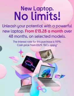 Currys catalogue | New Laptop No Limits! | 2026-08-07T00:00:00.000Z - 2026-08-24T00:00:00.000Z