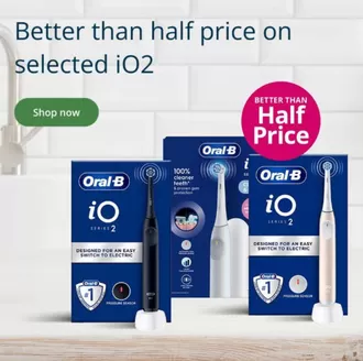 Lloyds Pharmacy catalogue in Fishguard | Better Than Half Price On Selected iO2 | 2026-08-14T00:00:00.000Z - 2026-08-31T00:00:00.000Z