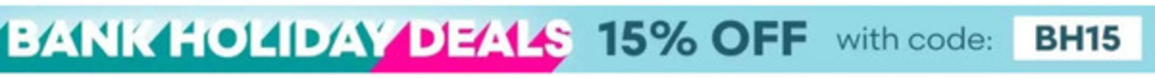 Robert Dyas catalogue | Bank Holiday Deals 15% Off | 2026-08-20T00:00:00.000Z - 2026-09-17T00:00:00.000Z