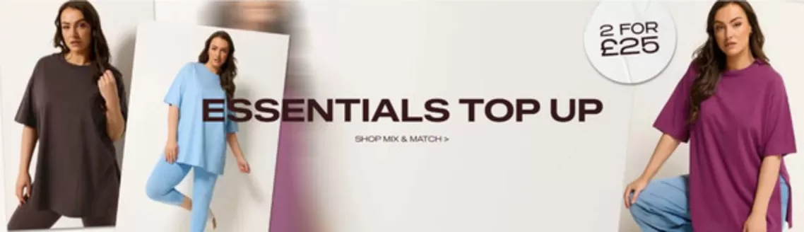 Yours Clothing catalogue | Essentials Top Up | 2026-08-21T00:00:00.000Z - 2026-09-10T00:00:00.000Z