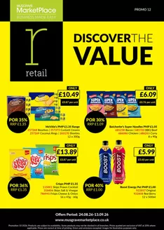 Musgrave MarketPlace catalogue in Leigh (Greater Manchester) | Mni retail | 2026-08-24T00:00:00.000Z - 2026-09-13T00:00:00.000Z