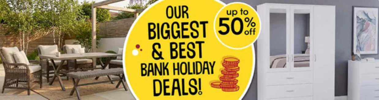 Wilko catalogue | Our Biggest & Best Bank Holiday Deals ! | 2026-08-31T00:00:00.000Z - 2026-09-17T00:00:00.000Z