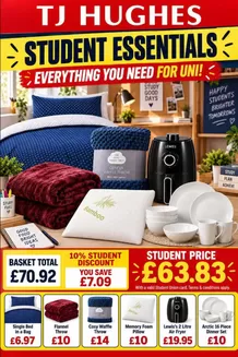 TJ Hughes catalogue | Student Essentials | 2026-09-16T00:00:00.000Z - 2026-10-06T00:00:00.000Z
