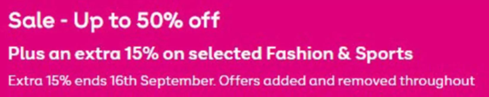 Very catalogue | Sale- Up To 50% Off | 2026-09-16T00:00:00.000Z - 2026-10-03T00:00:00.000Z