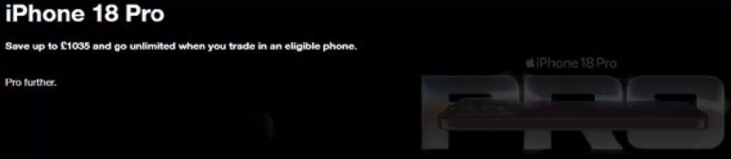 Three catalogue | iPhone 18 Pro! | 2026-09-16T00:00:00.000Z - 2026-09-30T00:00:00.000Z