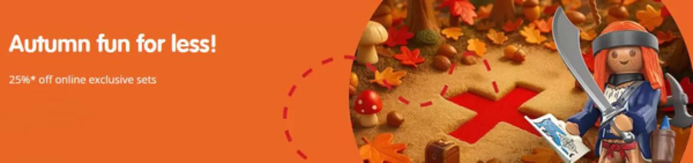 Playmobil catalogue in Forest Row | Autumn Fun For Less! | 2026-09-18T00:00:00.000Z - 2026-10-04T00:00:00.000Z