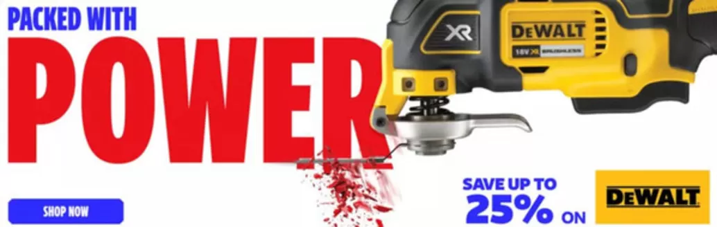 Screwfix catalogue | Packed With Power! | 2026-09-22T00:00:00.000Z - 2026-10-01T00:00:00.000Z