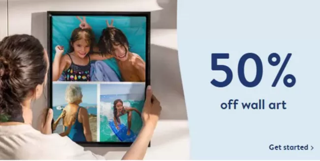 Photobox catalogue | 50% Off Wall Art | 2026-09-23T00:00:00.000Z - 2026-09-30T00:00:00.000Z