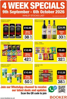 Booker Wholesale catalogue | 4 WEEK SPECIALS! | 2026-09-25T00:00:00.000Z - 2026-10-06T00:00:00.000Z