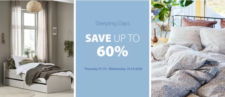 JYSK catalogue | JYSK weekly offers | 2026-10-01T00:00:00.000Z - 2026-10-14T00:00:00.000Z