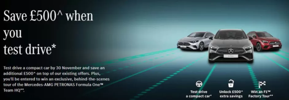 Mercedes-Benz catalogue in Dudley | Save £500 When You Test Drive* | 2026-10-05T00:00:00.000Z - 2026-11-30T00:00:00.000Z
