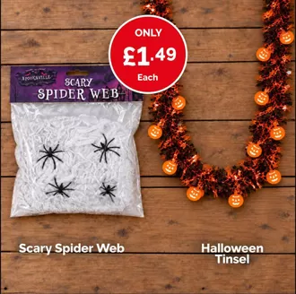 Poundstretcher catalogue in Holmfirth | Halloween Tinsel | 2026-10-07T00:00:00.000Z - 2026-10-31T00:00:00.000Z