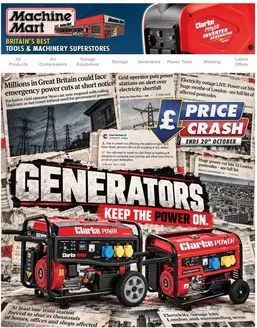 Machine Mart catalogue in Buckhaven | Generators | 2026-10-09T00:00:00.000Z - 2026-10-20T00:00:00.000Z