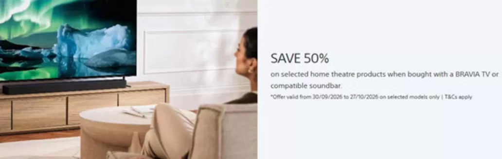 Sony catalogue | Save 50% !!! | 2026-10-12T00:00:00.000Z - 2026-10-27T00:00:00.000Z
