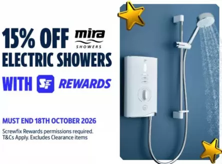 Screwfix catalogue in Smethwick | 15% Off Electric Shower | 2026-10-13T00:00:00.000Z - 2026-10-18T00:00:00.000Z