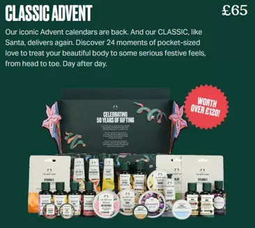 The Body Shop catalogue in Motherwell | Classic Advent  | 2026-10-13T00:00:00.000Z - 2026-10-26T00:00:00.000Z