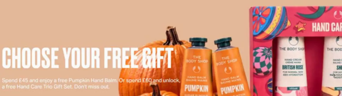 The Body Shop catalogue in Motherwell | Chosse Your Free Gift  | 2026-10-13T00:00:00.000Z - 2026-11-13T00:00:00.000Z