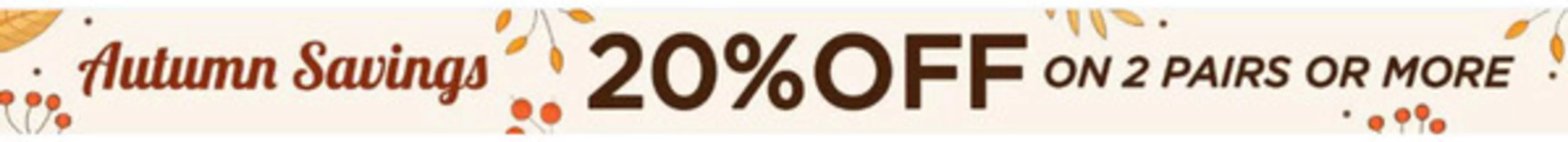 Skechers catalogue in Sunbury | Autumn Savings 20% Off  | 2026-10-16T00:00:00.000Z - 2026-11-01T00:00:00.000Z