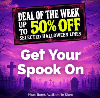 Poundstretcher catalogue in Elstree | Deal Of The Week Up To 50% Off Selected Halloween Lines | 2026-10-19T00:00:00.000Z - 2026-10-30T00:00:00.000Z